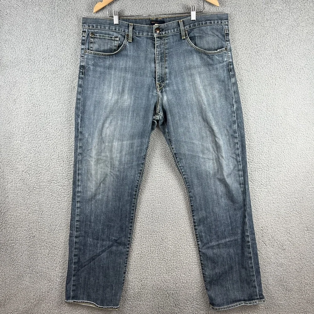 Agave Copper Watermen Jeans Mens 42x34 Relaxed‎ Fit Straight Leg Medium Wash
